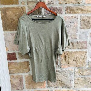 Michael Stars Dolman Sleeve Stretch Shirt / Size OS